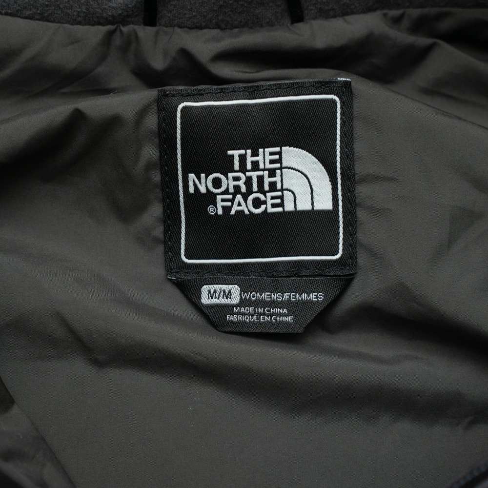 The North Face Jacket Womens M Gray Hooded Belted HyVent Waterproof Coat CX65 - Picture 7 of 11